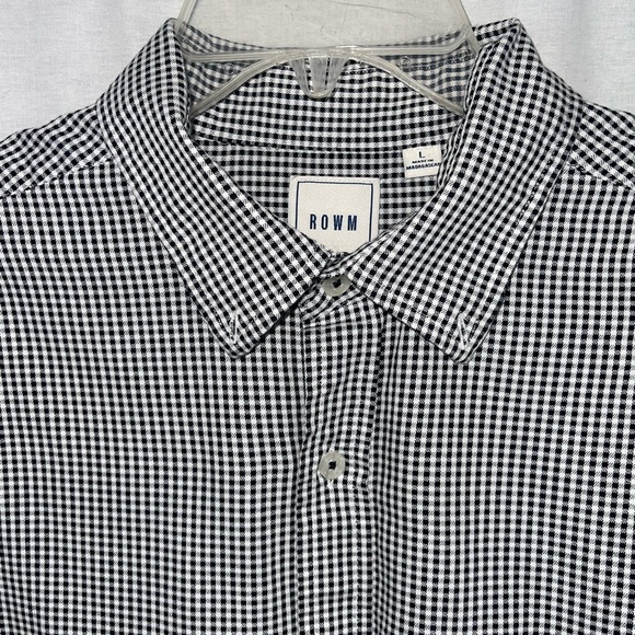 Two men’s Rowm shirts, size large. See description for details. - Picture 12 of 13